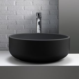 Раковина Kerasan Ciotola 430231 черная 46 см